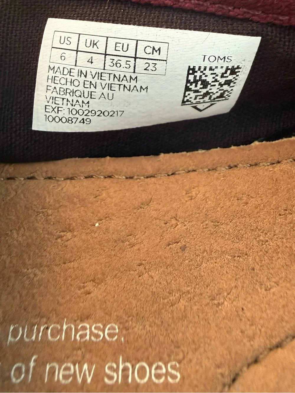 Toms Women’s Slip-On Espadrilles in Deep Raspberry